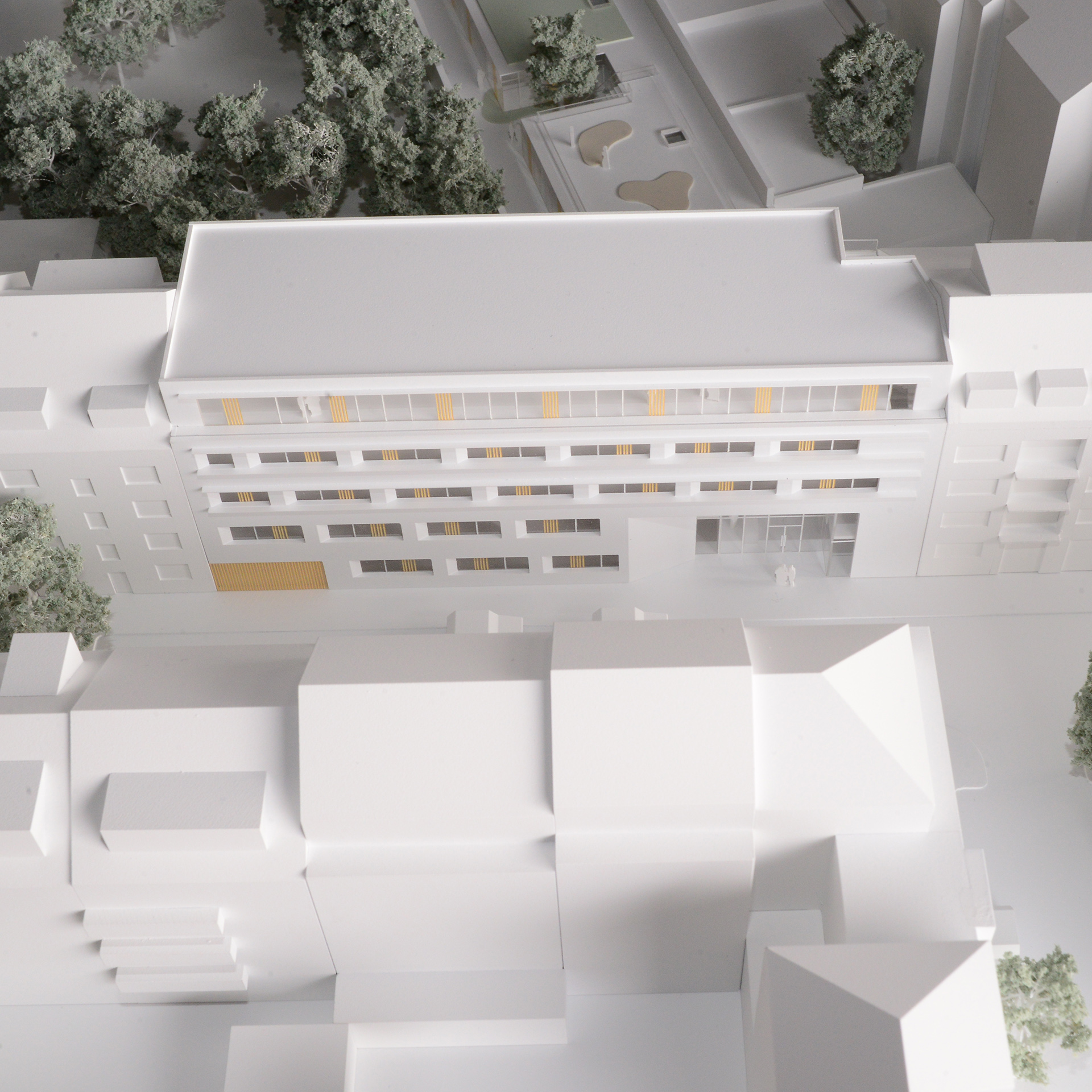 BRAWO_Projekt_Caritas-Zentrale_Modell_Fassadenfoto