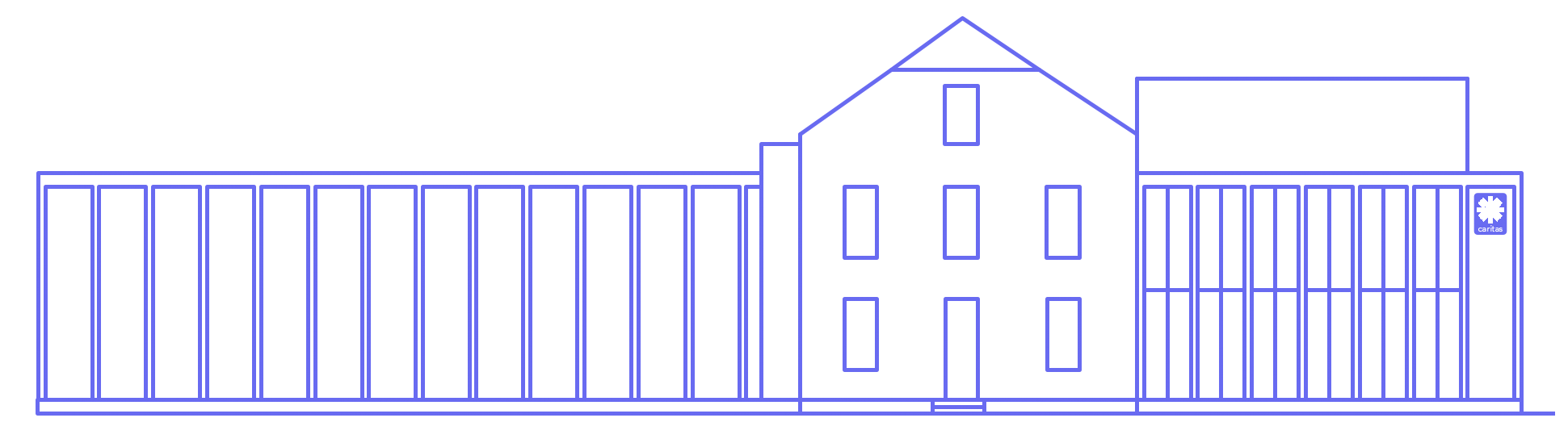 BRAWO_Projekt_Kita-Gemeindezentrum_St-Maria-Rosenkranz_Grafik_Ansicht